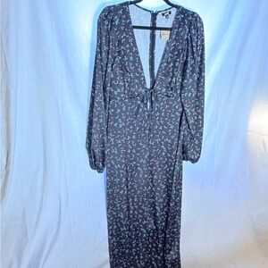 AFRM Be Brave 1X Long Sleeve Dress